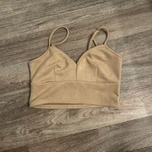 Forever 21 Camel Camisole Top